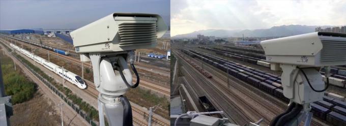 De Infrarode Camera van de antischoklange afstand voor Spoorwegtoezicht 12 - 320MM LENS
