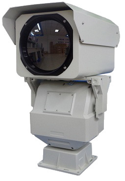 PTZ-Lange afstand Thermische Camera, de Openluchthd-Camera van kabeltelevisie met Zoomlensfcc