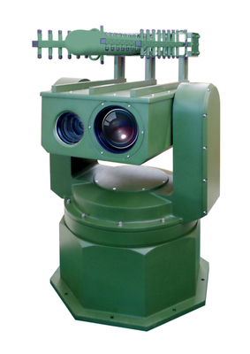 HD Systeem van het lens het Thermische Toezicht voor de Radaraaneenschakeling van het Grenstoezicht het Volgen