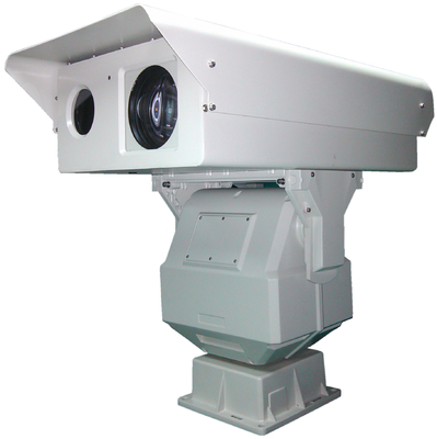 De dubbele Infrarode Camera IP66 van de Vensterlange afstand voor 2km Spoorwegtoezicht