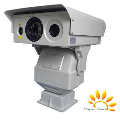 Infrarode Thermische de Cameraweergave van PTZ, de Stofdichte Camera van de Laserveiligheid