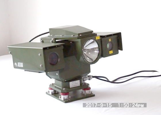 De op een voertuig gemonteerde Thermische van de de Nachtvisie van de Camera Antischok Infrarode Camera Over lange afstand