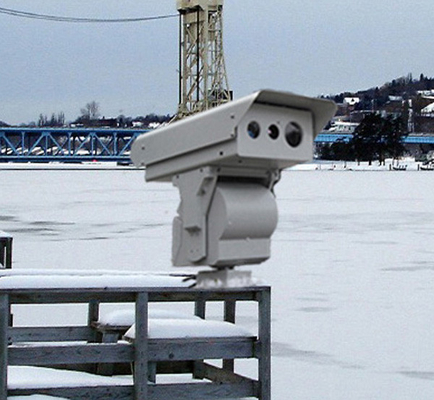 360 de Panvideocamera van de het Systeem Thermische Weergave van het Schuine stand Thermische Toezicht