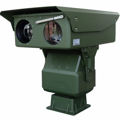 Detectievoertuigen 4200m Mens 1640m PTZ Thermal Imaging Camera Dual Sensor Surveillance Camera