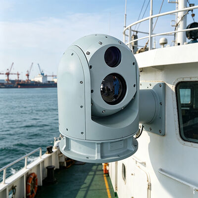 Niet-gekoelde thermische PTZ-camera's voor langeafstands-multi-sensor thermische camera's voor verkeersbewaking en stedelijke beveiligingstoepassingen