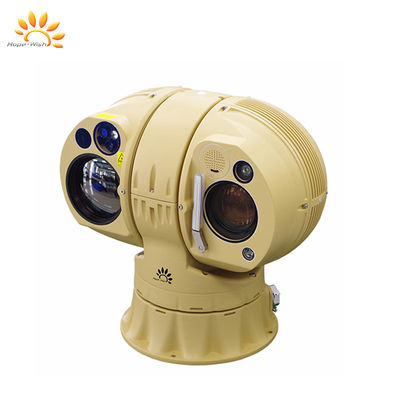 Militaire thermische camera-bewakingssysteem met GPS-positionering