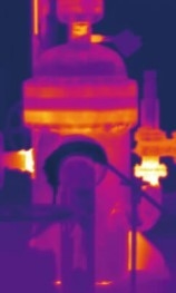 Handheld Temperature Tool-type Thermal Camera Lichte IR fotocamera Voor 2 km detectie afstand