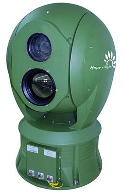 De militaire Thermische Lange afstand van de Rang Multisensor, PTZ-de Veiligheidscamera van de GYROSCOOPlaser