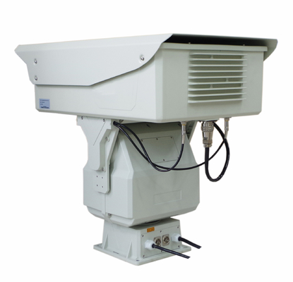 Dual sensor thermische PTZ thermische camera voor lange afstand voor vroege branddetectie