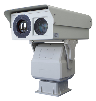Dual sensor thermische camera op lange afstand optische zoom scope thermische Ptz thermische beeldcamera voor brandbeveiliging