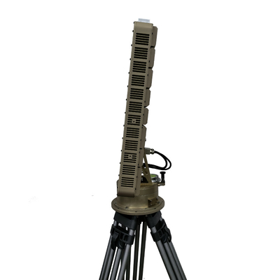Drone detectie radar 360° Azimuth dekking hoek bereik UAV radar