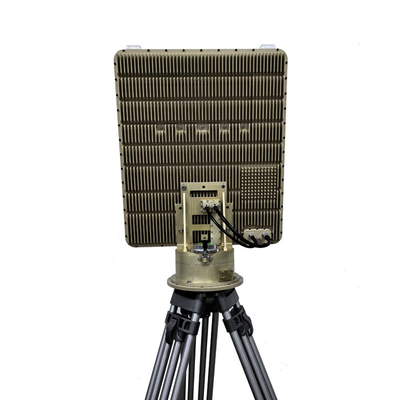 Counter Drone Detection Radar 360 graden Omnidirectional Detector Angle Range UAV Radar