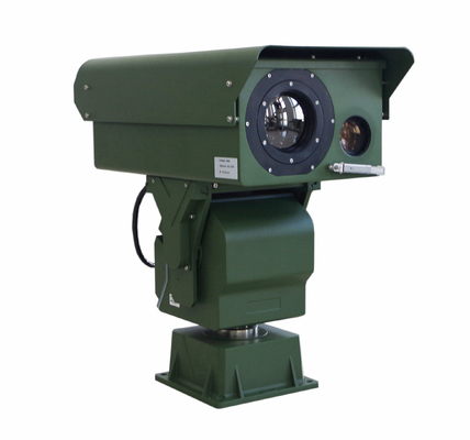 PTZ thermische sensor type lange afstand thermische camera voor N × 360 ° continue rotatie in hoge vraag