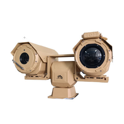 Ultra lange afstand multi-sensor PTZ camera warmtebeeldcamera met minimale focusafstand 5-10KM Ideaal voor beveiligingsmonitoring