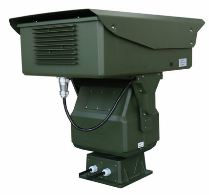 Detectievoertuigen 4200m Mens 1640m PTZ Thermal Imaging Camera Dual Sensor Surveillance Camera