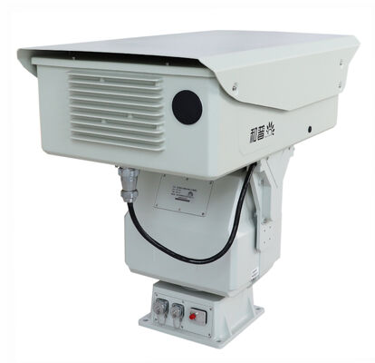 Lange afstand thermische camera met dubbele sensor PTZ-warmtebeeldcamera