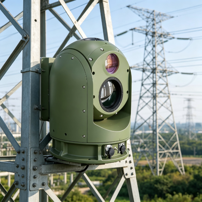 auto tracking ptz camera infrarood thermische camera voor industriële automatisering en verzekering