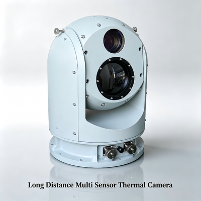 12 μm pixels thermisch bewakingssysteem voor langeafstands-multi-sensor thermische camera voor beveiliging van de omgeving