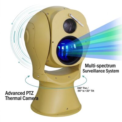 Multi-spectrum optisch elektronisch platform Infrarood thermische camera module voor industriële automatisering en besturing