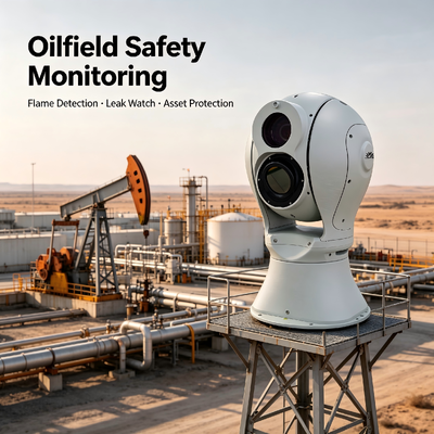 Langeafstands infraroodcamera met robuuste constructie en superieure thermische resolutie voor industriële procescontrole