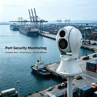 Langeafstands infraroodcamera met robuuste constructie en superieure thermische resolutie voor industriële procescontrole