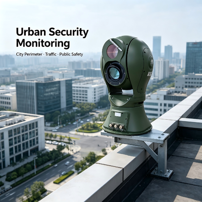Intelligente Dual Sensor Optische Plaat thermische camera ptz thermische camera infrarood