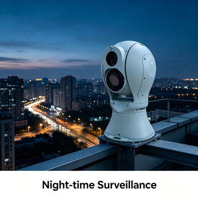 langeafstand PTZ camera Intelligent Dual Sensor Optical Platform PTZ bewakingscamera