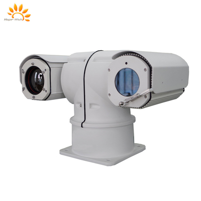 Precision Infrared PTZ Camera Dual Sensor T Shape Thermal Camera Laser IP67 Geklasseerd met 360 graden Pan Range