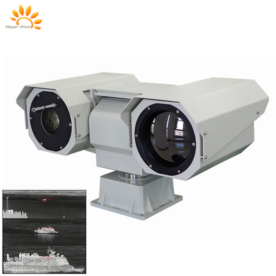 Dual sensor PTZ thermische camera laser 360 graden voor verbeterde beveiliging en monitoring