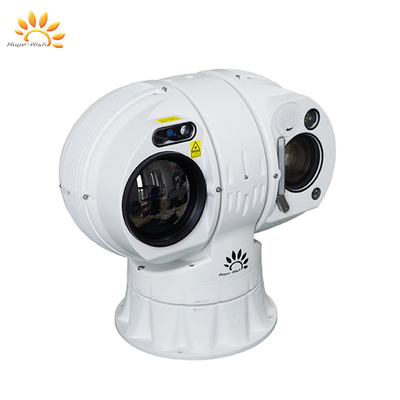 5-10km detectiebereik 25° gezichtsveld Thermische camera met handmatig scherpstellen Multi-sensor IOT Smart Camera