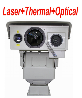 50mK de multi Infrarode Thermische Camera van de Sensorlange afstand met de Ononderbroken Zoomlens van PTZ