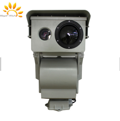 Dubbele de Sensor Thermische Camera van de olieveldveiligheid met IP Controle Elektronisch Systeem