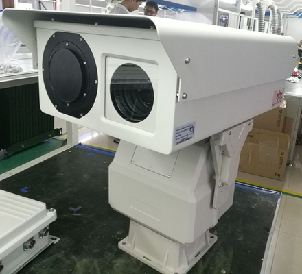 Kabeltelevisie 30x zoemt Dubbele Thermische Camera Infrarode Ip66 met Resolutie 640 * 512