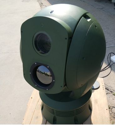 Van het het Toezichtsysteem van de nachtvisie PTZ de Thermische Verbinding van de de Lange afstandcamera met Radar