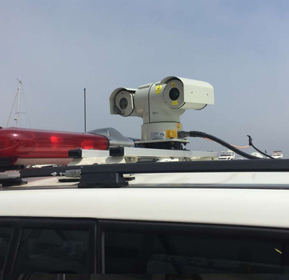 NIR-de Cameralange afstand HD voor Openluchtvoertuigen, RJ45-Interface van Laser Infrarode Ptz