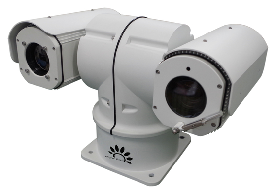 De Auto van de nachtvisie zette Infrarode Openluchtptz-Camera30x Optische zoomfuncties voor Politiepatrouille op