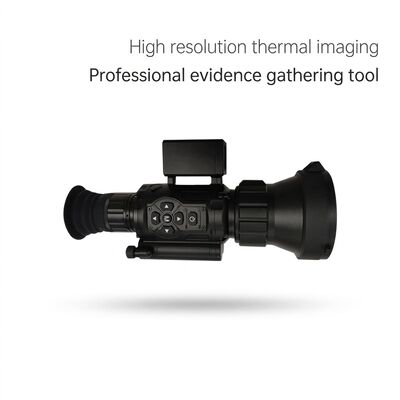 Draagbare handheld monoculaire thermische zichtcamera, infrarood thermisch beeldvormend apparaat voor veiligheidsonderzoek en opsporing van wilde dieren