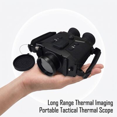 Professionele handheld binoculaire thermische beeldcamera, infrarood thermische verrekijker